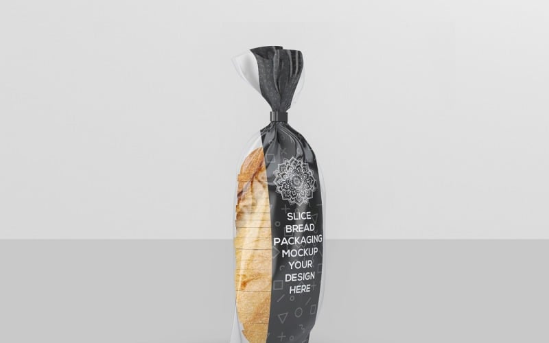 Bread - Slice Bread Packaging Mockup 6 - TemplateMonster