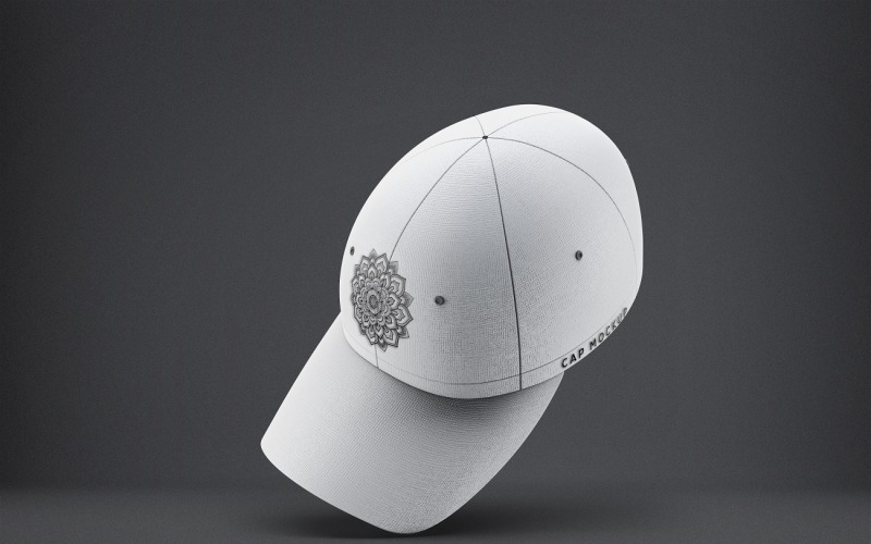 Czapka z daszkiem — makieta czapki z daszkiem Snapback 8