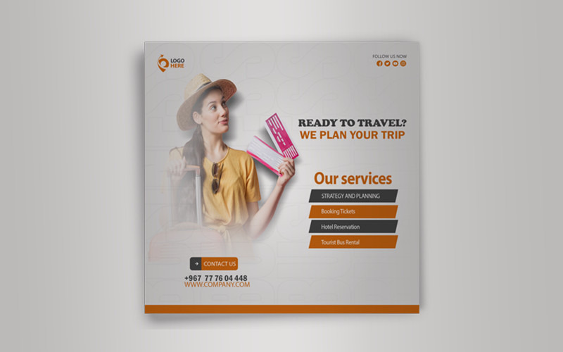 Flyer - Agence de voyage - Guide touristique de voyage
