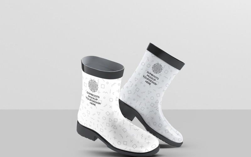 Gummistiefel – kurze Knöchelgummistiefel-Modell 5