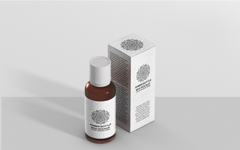 Amberfles - Amberfles met doosmodel 4