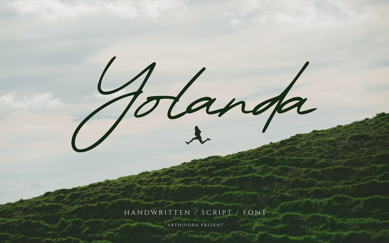Yolanda - Handwritten Font