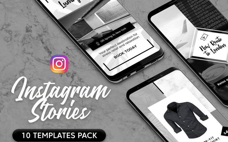 Histórias do Instagram para lojas de moda e luxo
