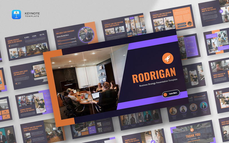Rodrigan - Modello di Keynote di strategia aziendale