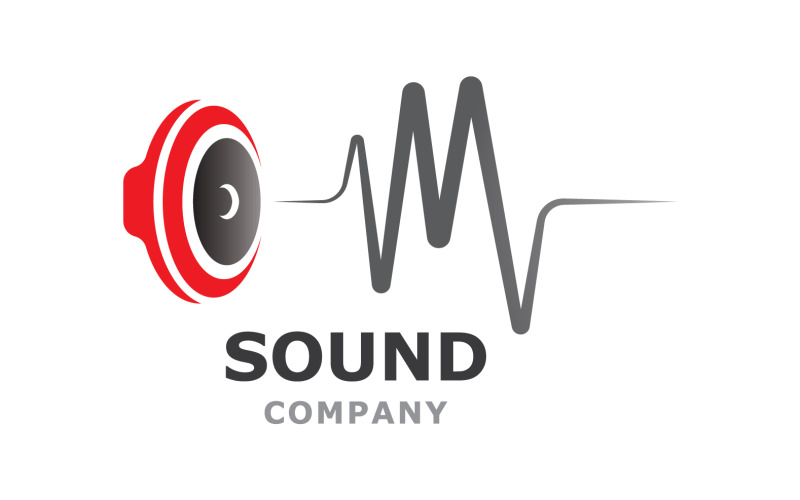 Equalizzatore audio lettore logo musicale audio v14