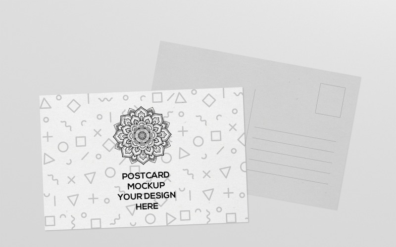 Invitation Card - Postcard Mockup