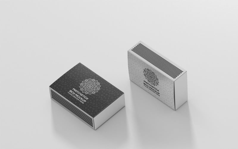 Matchstick - Matchstick Box Mockup