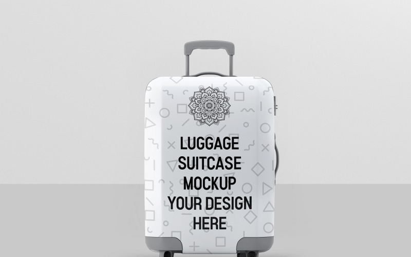 Valise - Maquette de valise à bagages