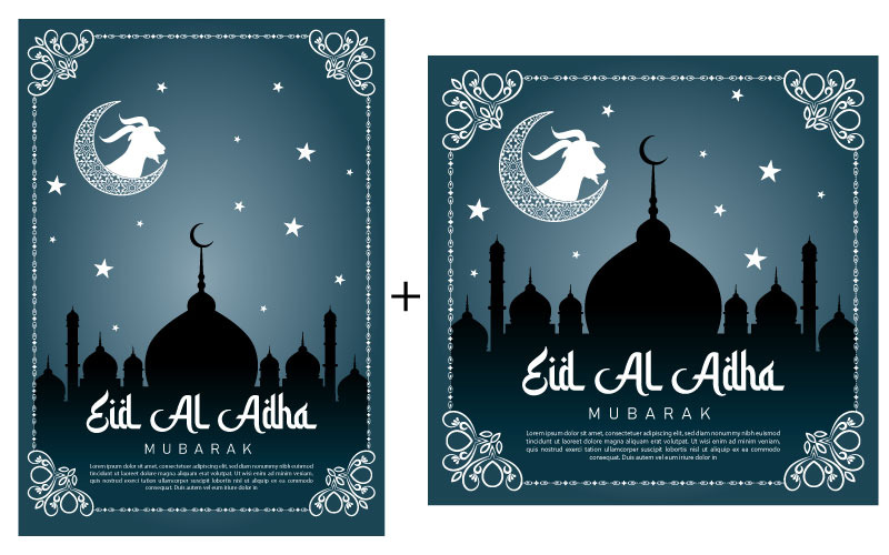 Eid Al Adha Mall för reklamblad