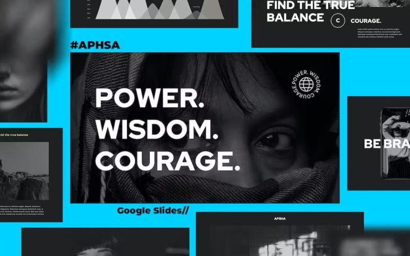 APSHA - Creative Agency Google Slides Template