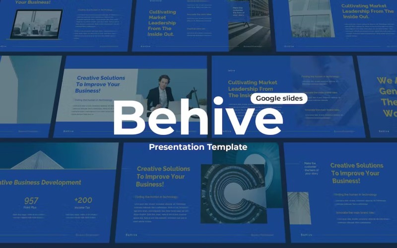 Behive – шаблон Google Slides