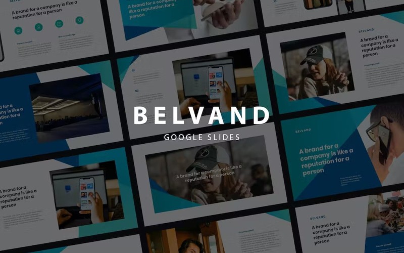 BELVAND – Corporate Google Slides-Vorlage