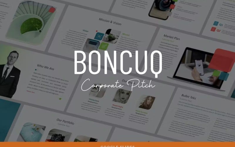 Boncuq – Corporate Google Slides-Vorlage