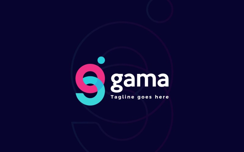 Branding G-logotypdesign för företag