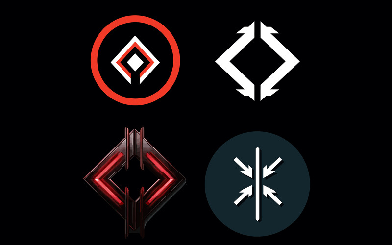 Vector de flechas dobles de icono hacia atrás