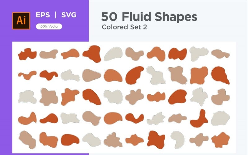 Forma líquida e fluida 50 Set V 2 seg 2