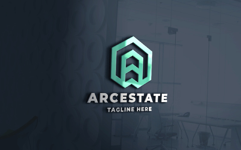 Arc Real Estate Pro Logo Şablonu 339882 TemplateMonster