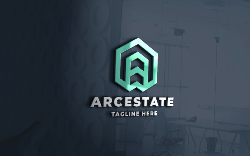 Arc Real Estate Pro-Logo-Vorlage