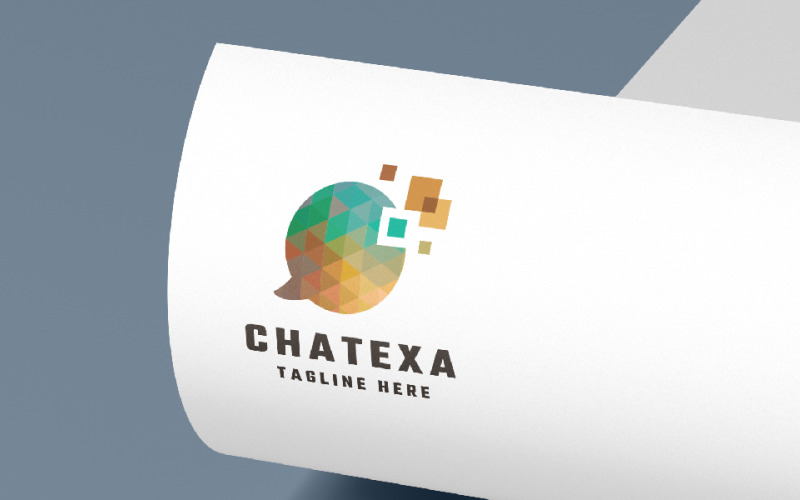 Chatexa Pro Logo Template