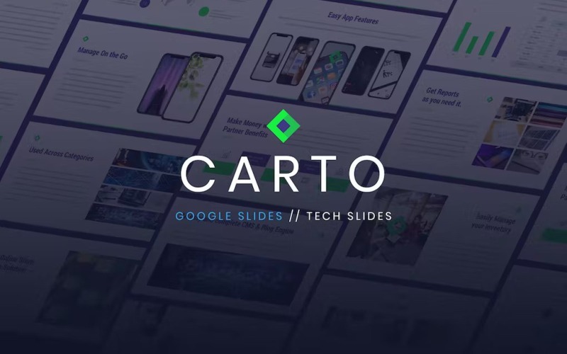 Carto - Diapositives Google sur les affaires technologiques