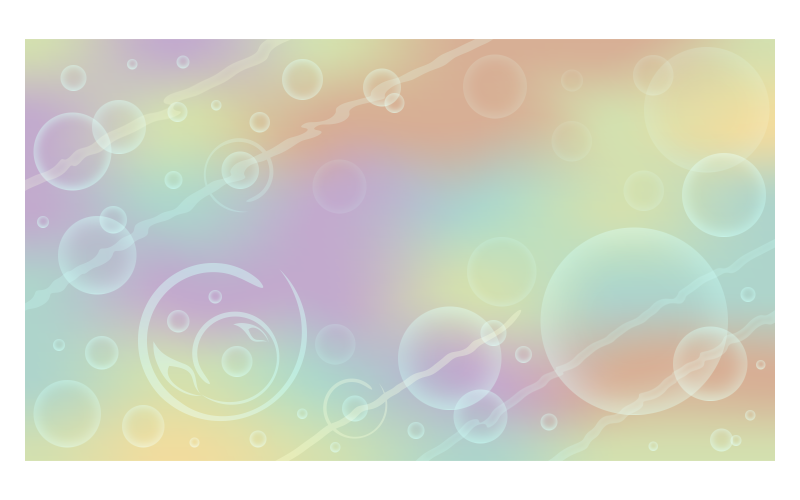 Imagen de fondo abstracto de esquema multicolor 14400x8100px con burbujas
