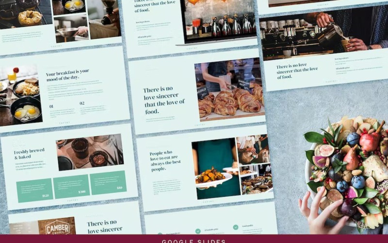Plantillas de Google Slides para alimentos y restaurantes - Temas de ...