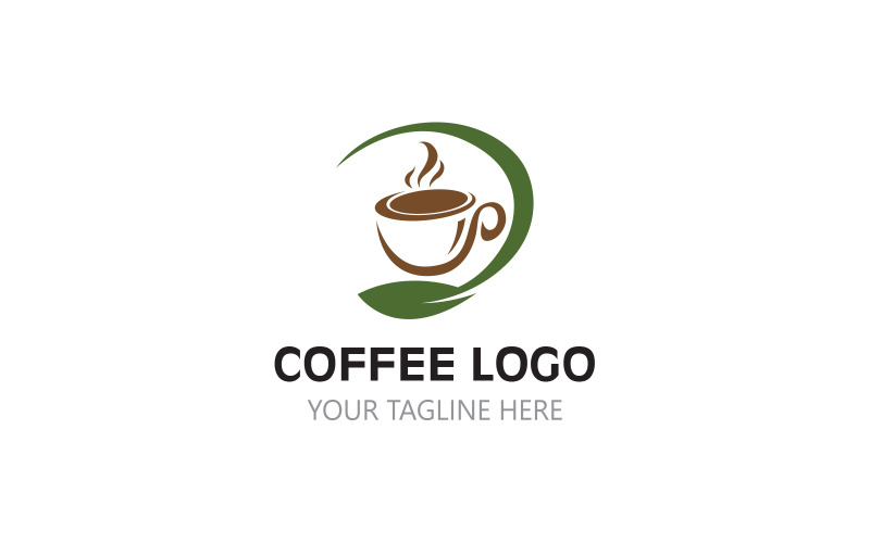 Diseño de logotipo de café para todas las cafeterías.