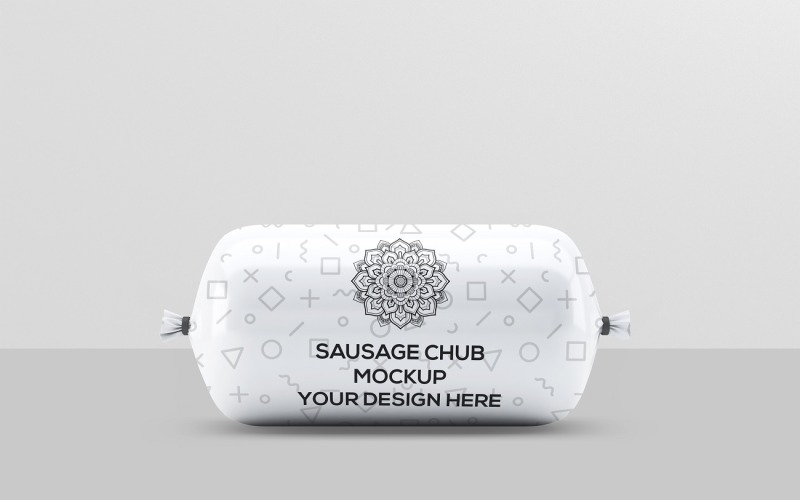 Sausage Chub – Wurstbrötchen-Verpackungsmodell