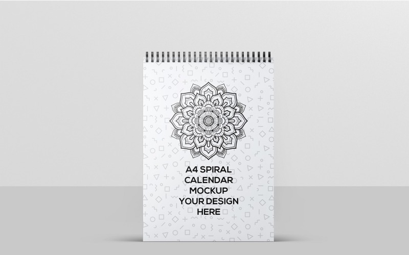 Takvim - A4 Spiral Takvim Maketi