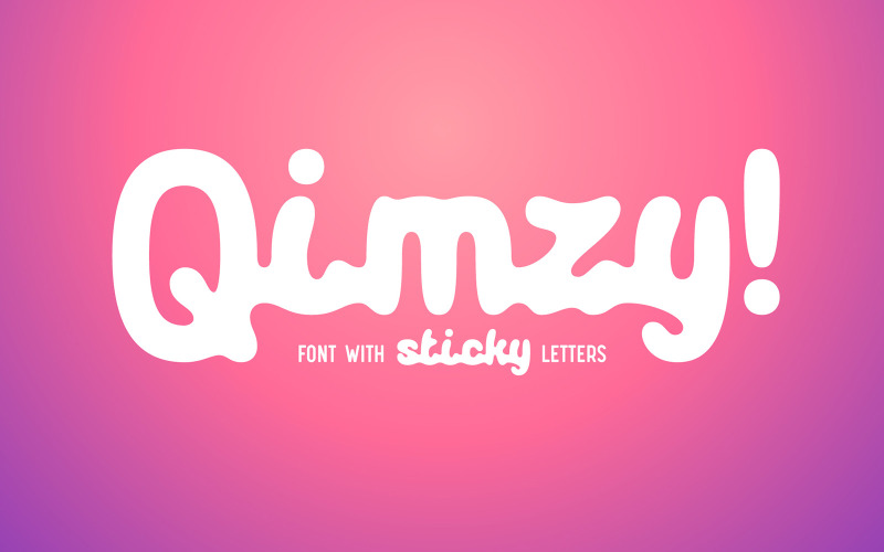 Qimzy - fonte adesiva suave