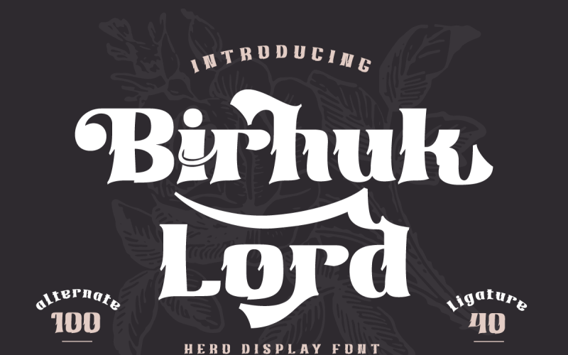 Birhuk Heer | Hero-lettertype weergeven
