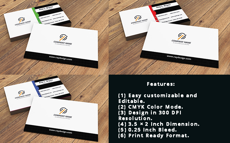 Creative Modern Business Card Template TemplateMonster