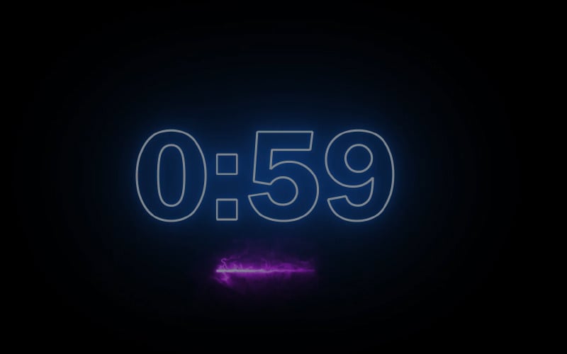 Contagem Regressiva Cronometro Temporizador De Contagem Regressiva