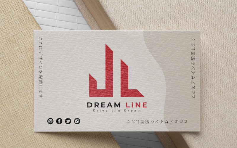 Дизайн логотипа Dream Line Transport