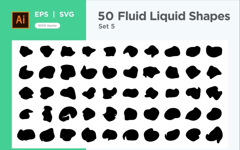 Fluido Líquido Forma V1 50 SET 5