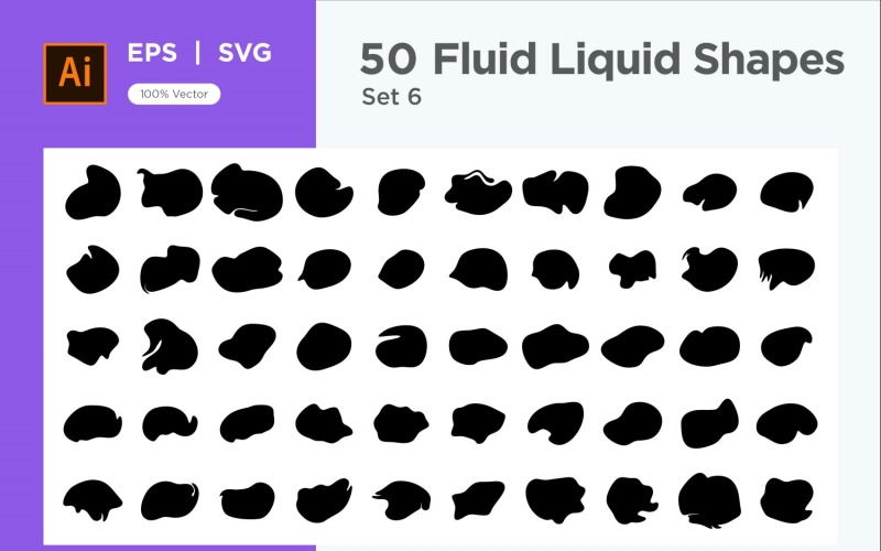Fluido Líquido Forma V1 50 SET 6