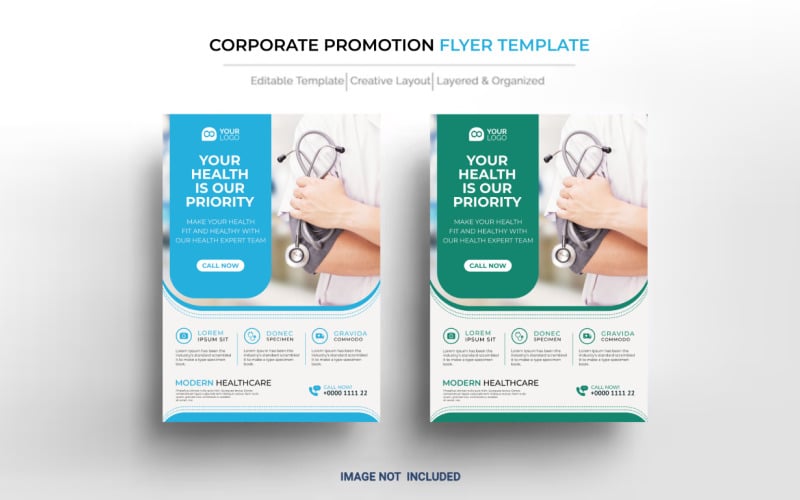 Flyer-Design für das Gesundheitswesen: Erhalten Sie die Aufmerksamkeit, die Sie brauchen