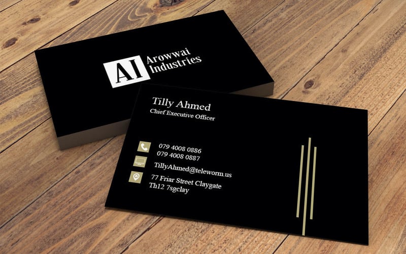 Business Card Template for your Business - Visiting Card Template