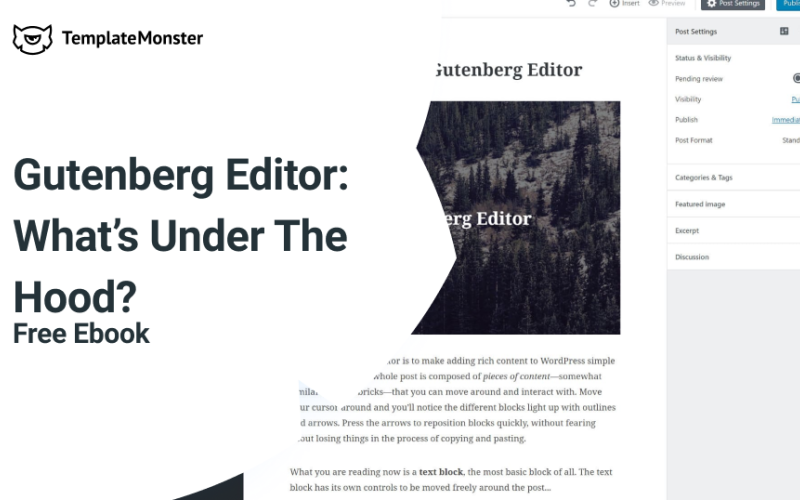 Безкоштовна електронна книга Gutenberg WordPress Editor