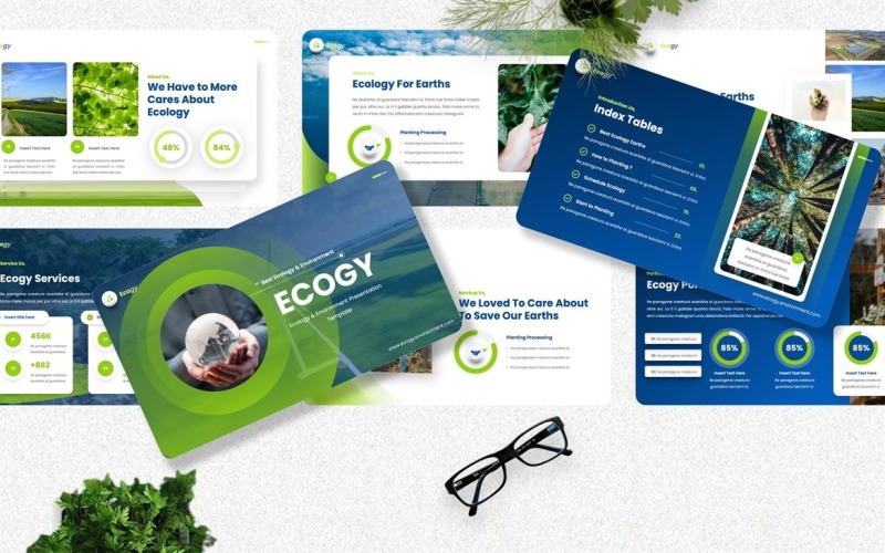 Ecogy – Keynote-Vorlage für Ökologie und Umwelt