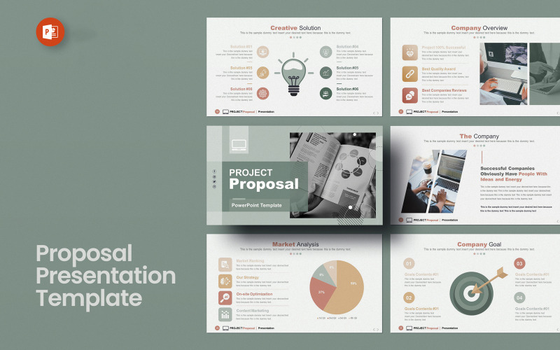 Plantilla de presentación de propuesta de PowerPoint