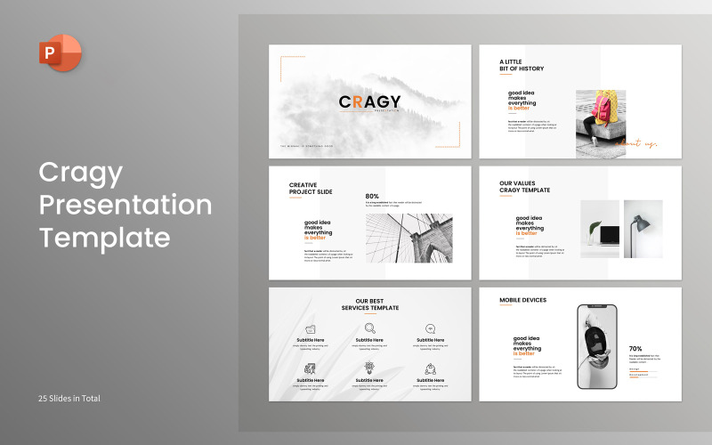 Šablona prezentace Cragy PowerPoint