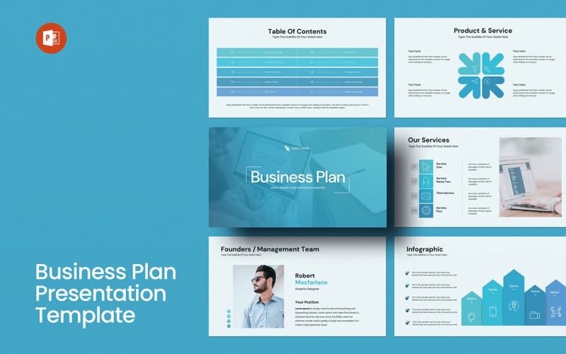 business plan presentation layout