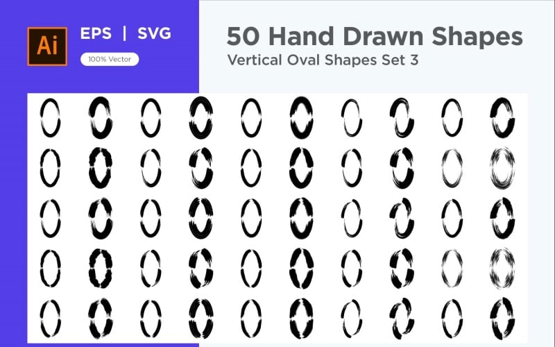 Verticale ovale vorm 50_Set V 3