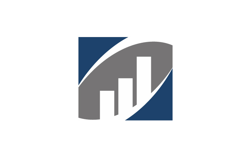 Modèle de logo Way For Business Investment