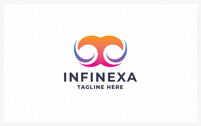 Шаблон логотипу Infinexa Pro