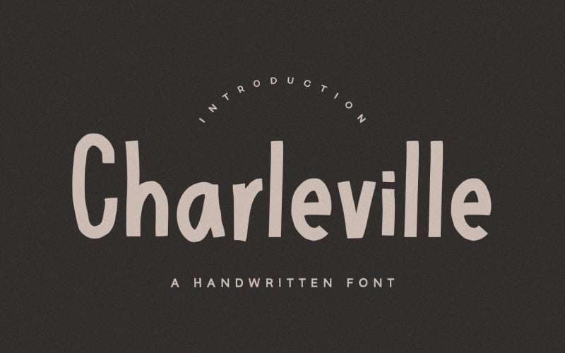 Charleville - fonte manuscrita