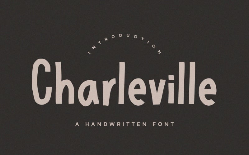Charleville - 手写字体