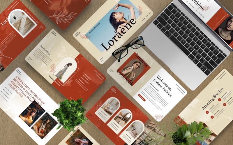 Loraene - Modello di Keynote di modellazione