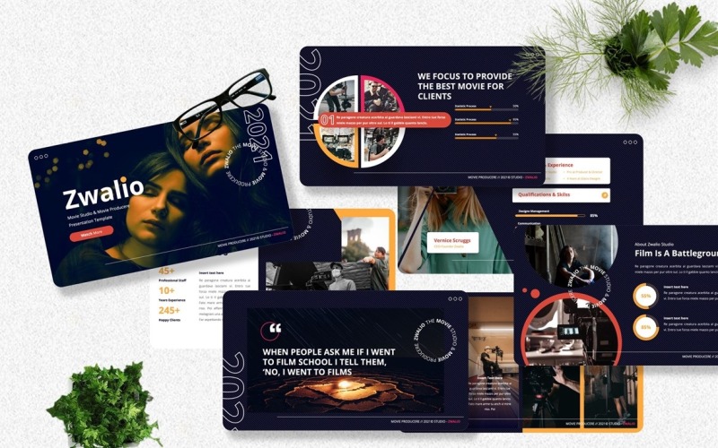 Zwalio – Keynote-Vorlage für Movie Maker